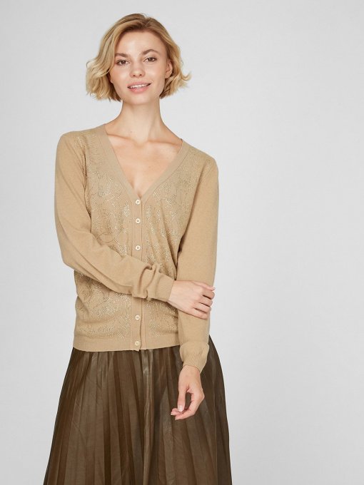 Светри та кардигани Sassofono модель A191-SF-461282-2, Капучіно Фото