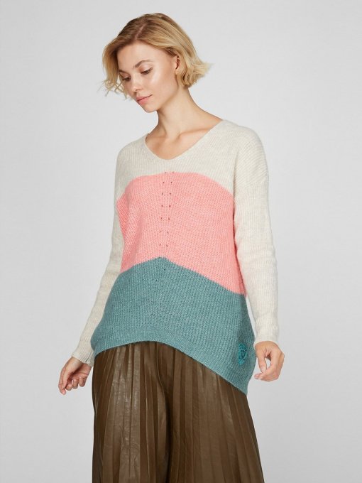 Свитры и кардиганы Sassofono модель A201-SC-7234, Рожевий Фото