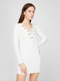Сукні Sassofono модель A191-SF-389171, МОЛОЧНИЙ Фото