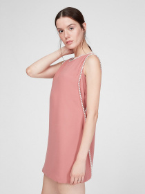 Сукні Sassofono модель A201-SF-679171, ТЕМНО ПУДРОВИЙ Фото