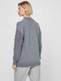 Свитры и кардиганы Sassofono модель A201-SF-728112, Антрацит Фото