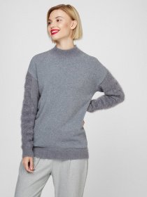 Свитры и кардиганы Sassofono модель A201-SF-728112, Антрацит Фото