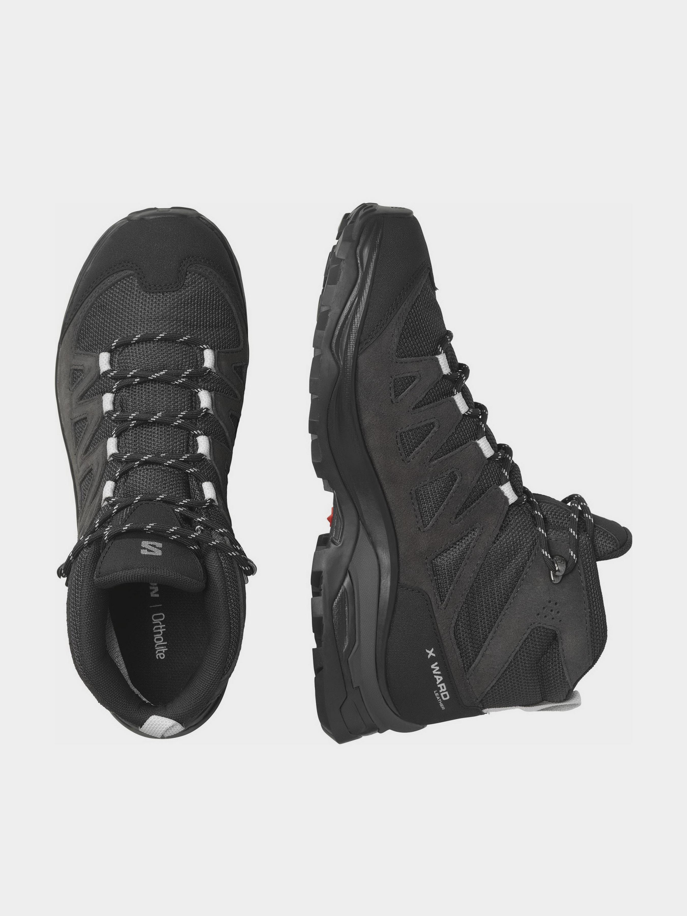 Ботинки и сапоги SALOMON X Ward Leather Mid GORE-TEX модель L47181900 Ботинки и сапоги SALOMON X Ward Leather Mid GORE-TEX модель L47181900 Фото