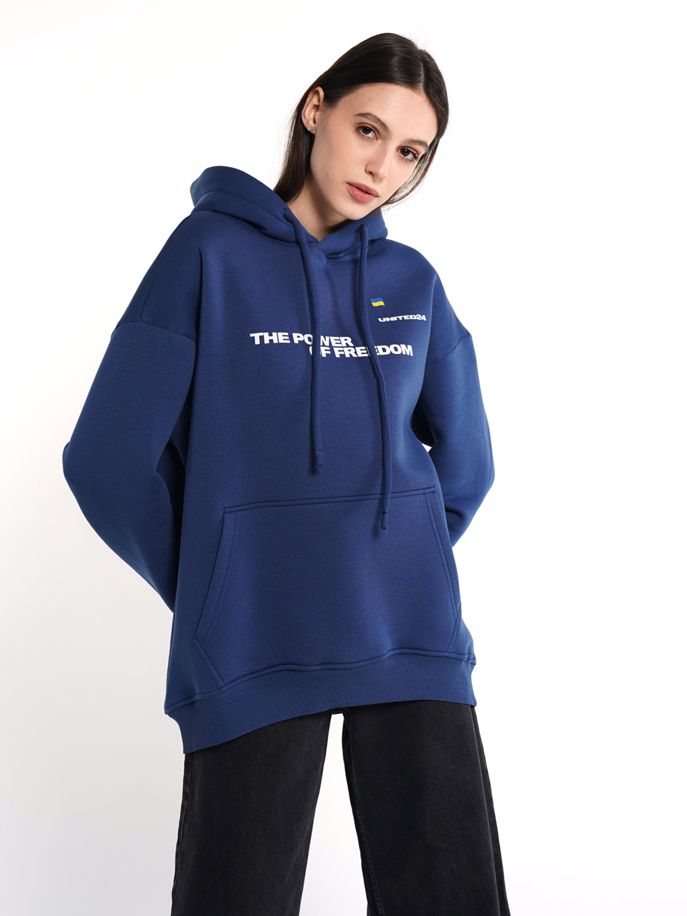 Худи и свитшоты INTERTOP United24 модель 227-2 Фото