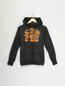 Худі та світшоти Superdry модель GS2DA148_т.сірий з помаранчевим Фото