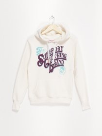 Худі та світшоти Superdry модель RN1276859_білий комб. Фото