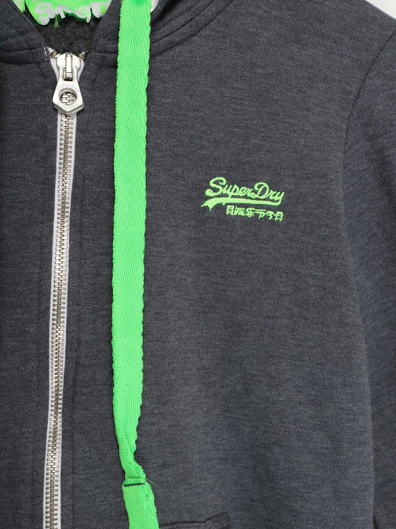 Худі та світшоти Superdry модель RN1276860_синій з салатовим Фото