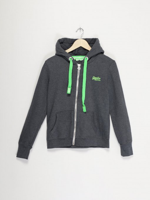 Худи и свитшоты Superdry модель RN1276860_синій з салатовим Фото