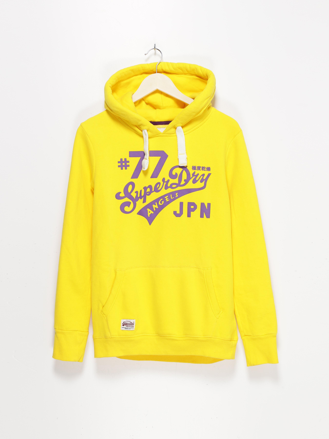 Худі та світшоти Superdry модель RN127685_жовтий з фіолетовим Фото