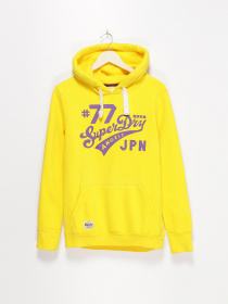 Худі та світшоти Superdry модель RN127685_жовтий з фіолетовим Фото