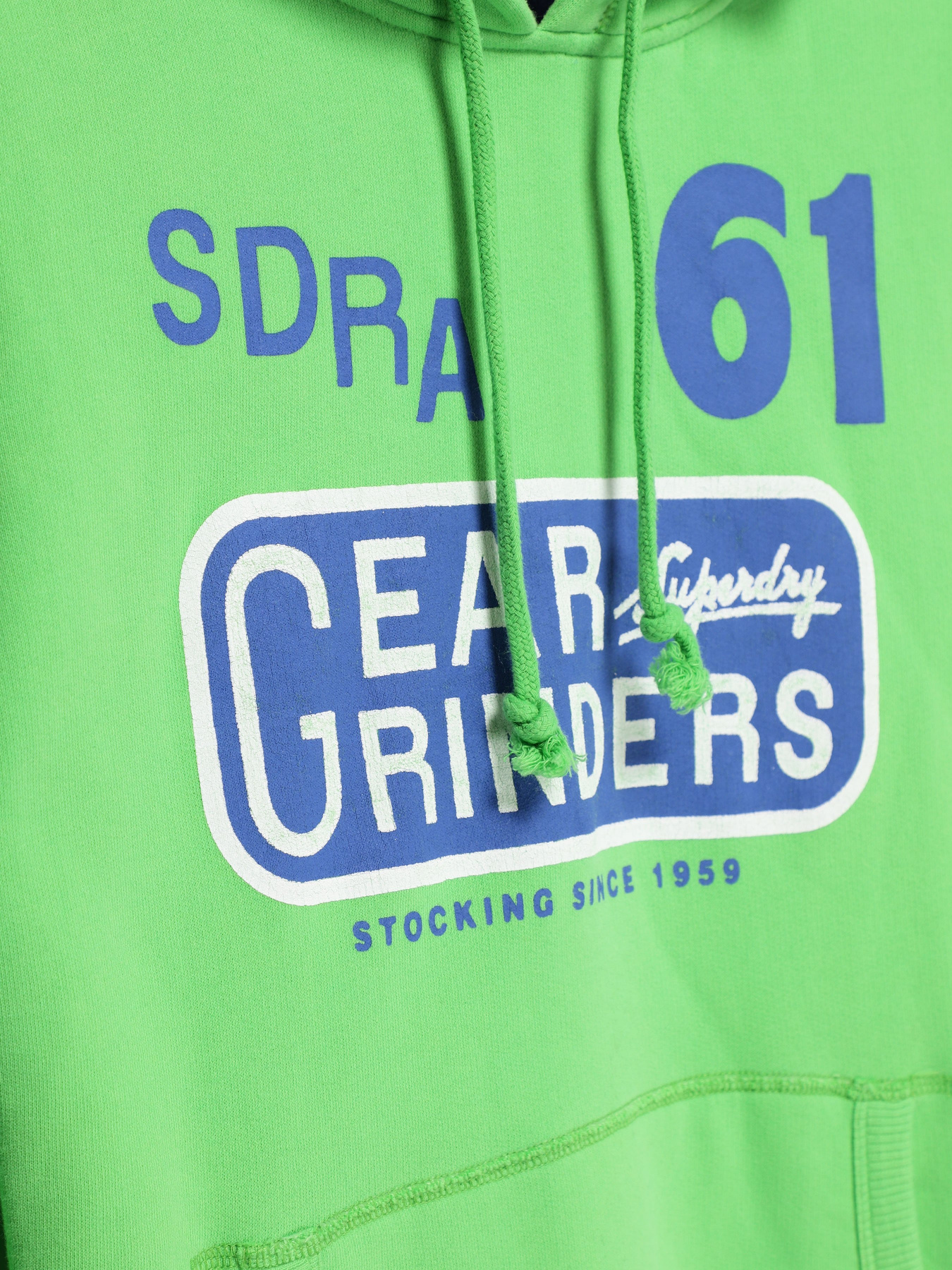 Худі та світшоти Superdry модель RN1276855_с.зелений комб. Фото