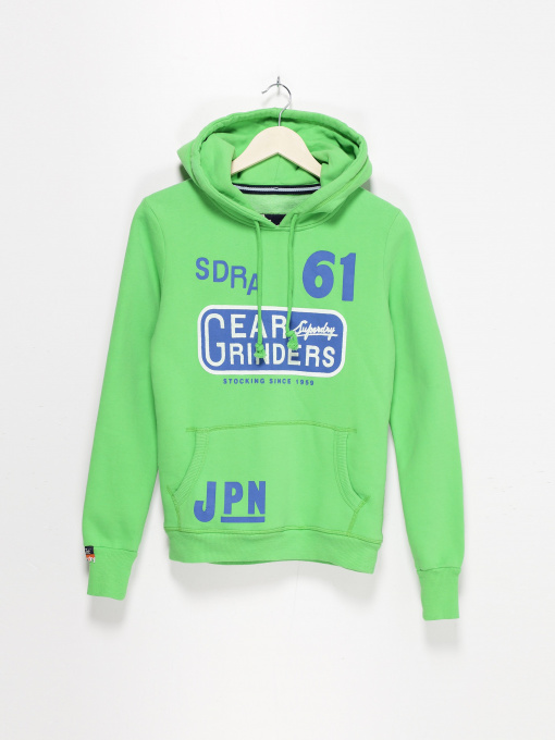 Худи и свитшоты Superdry модель RN1276855_с.зелений комб. Фото