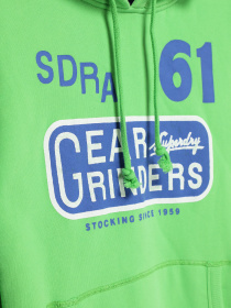 Худі та світшоти Superdry модель RN1276855_с.зелений комб. Фото