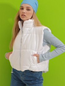 Куртки та дублянки Trend Alacati Stili модель ALC-X7994/BEYAZ Фото