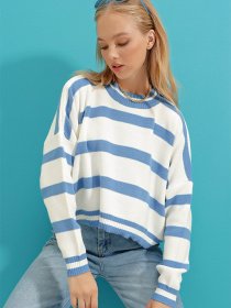 Свитры и кардиганы Trend Alacati Stili модель ALC-X9277/MAVI Фото