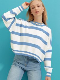Свитры и кардиганы Trend Alacati Stili модель ALC-X9277/MAVI Фото