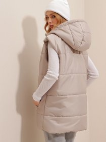 Куртки та дублянки Trend Alacati Stili модель ALC-X9455/GRI Фото