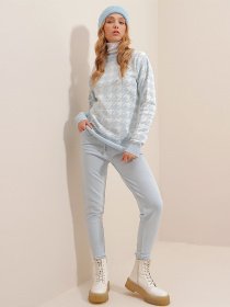 Костюмы Trend Alacati Stili модель ALC-X9523/BUZ MAVISI Фото