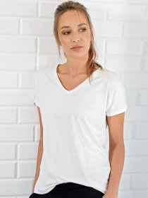 Футболки и поло Trend Alacati Stili модель ALC-1045-A/EKRU Фото