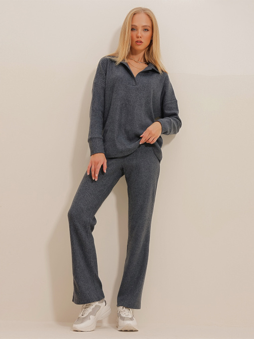 Костюмы Trend Alacati Stili модель ALC-796-001/Antrasit Фото