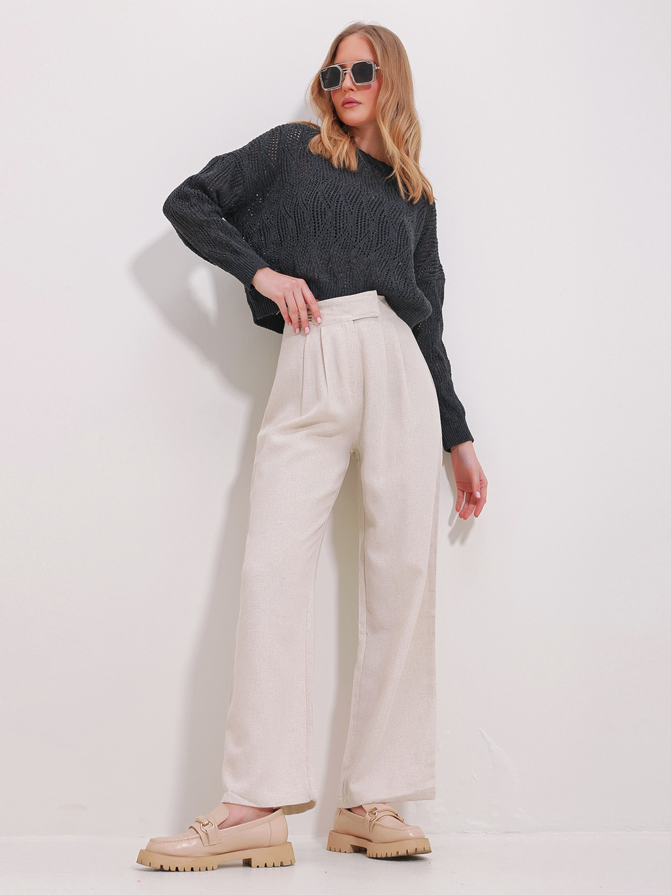Брюки Trend Alacati Stili модель ALC-X11505/ACiK BEJ Фото