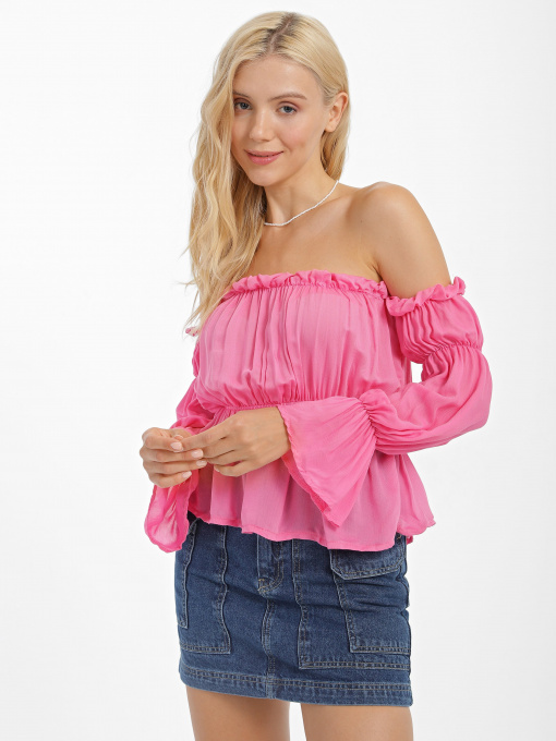 Рубашки Trend Alacati Stili модель ALC-X7824/Seker Pembe Фото