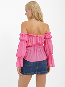 Сорочки Trend Alacati Stili модель ALC-X7824/Seker Pembe Фото