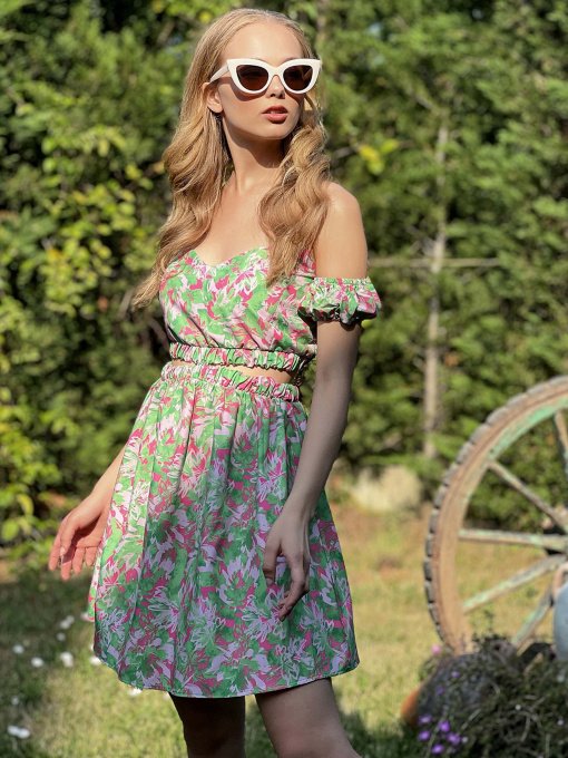 Сукні Trend Alacati Stili модель ALC-X8879/Yesil Фото
