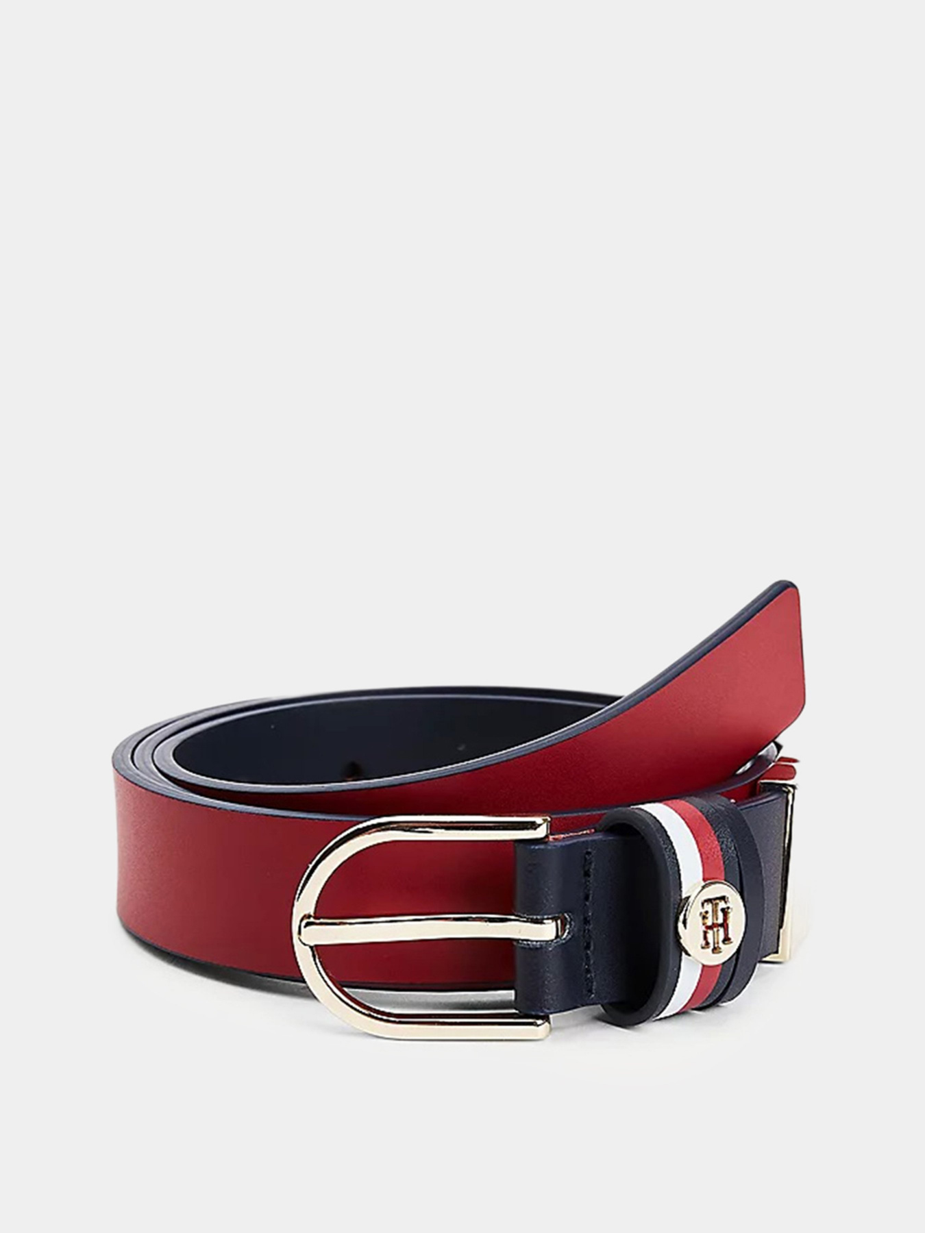 Ремені Tommy Hilfiger модель AW0AW10582-0GY Ремені Tommy Hilfiger модель AW0AW10582-0GY Фото