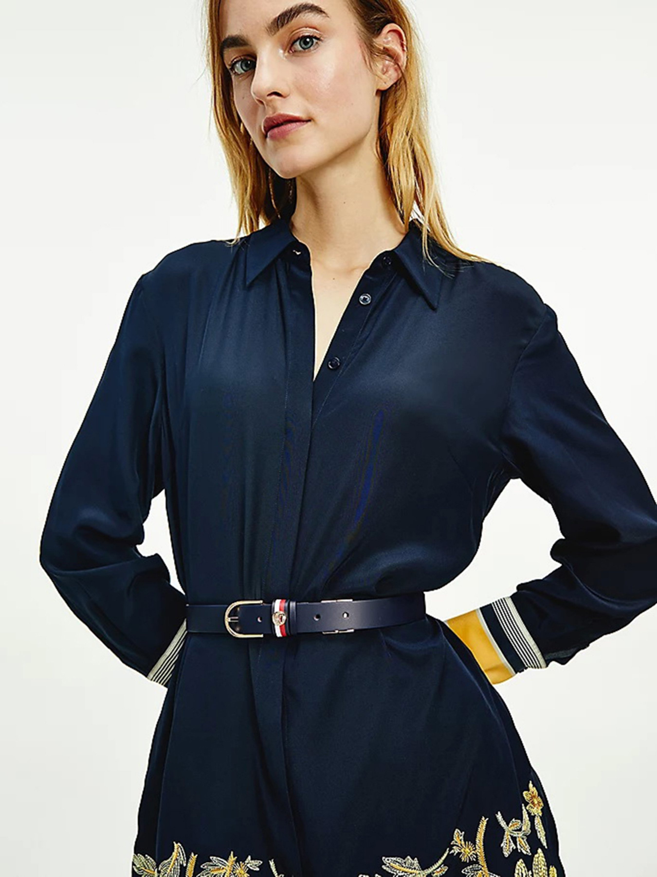 Ремені Tommy Hilfiger модель AW0AW10582-0GY Ремені Tommy Hilfiger модель AW0AW10582-0GY Фото
