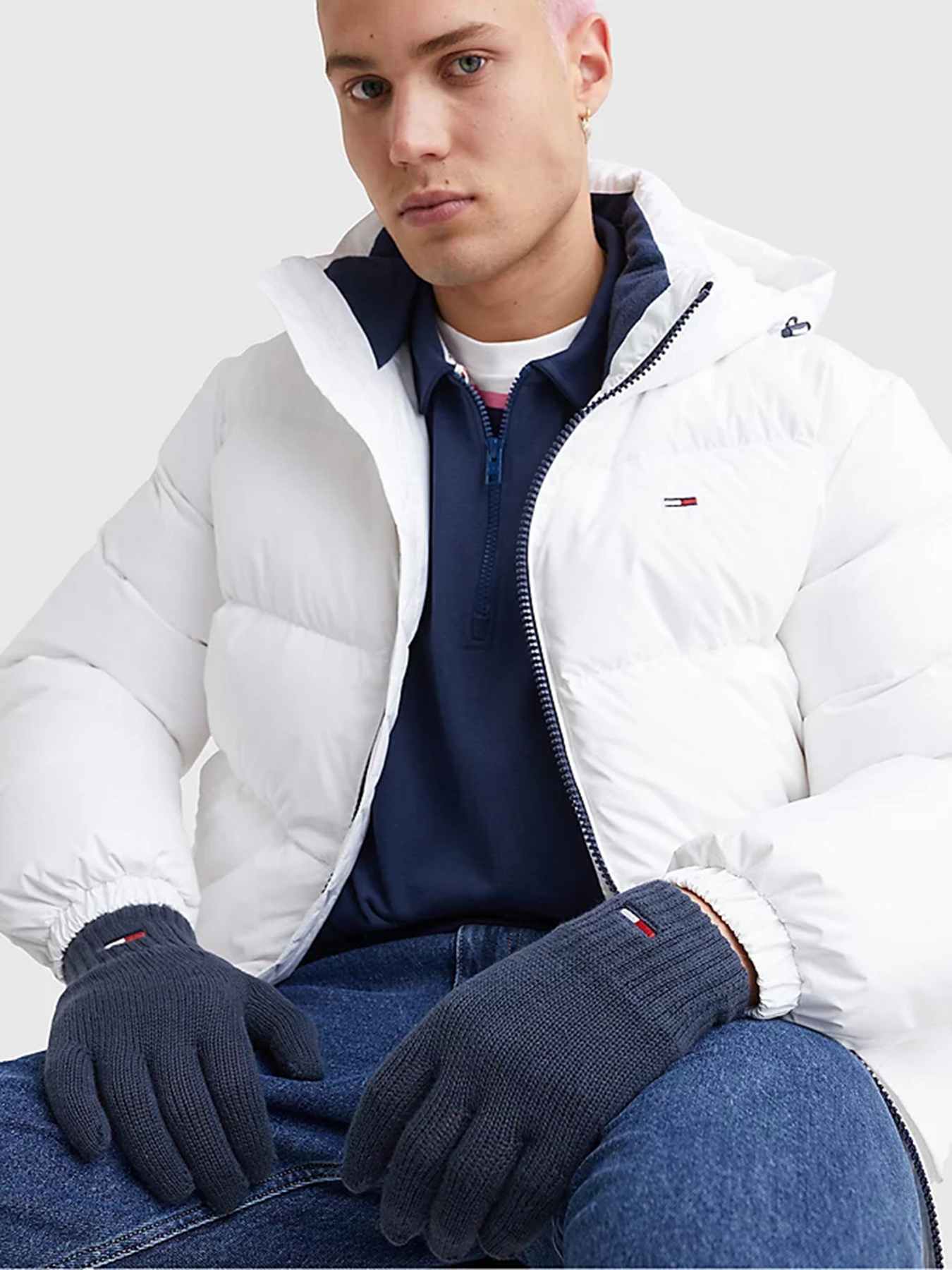 Перчатки и варежки Tommy Hilfiger модель AM0AM10385-C87 Перчатки и варежки Tommy Hilfiger модель AM0AM10385-C87 Фото