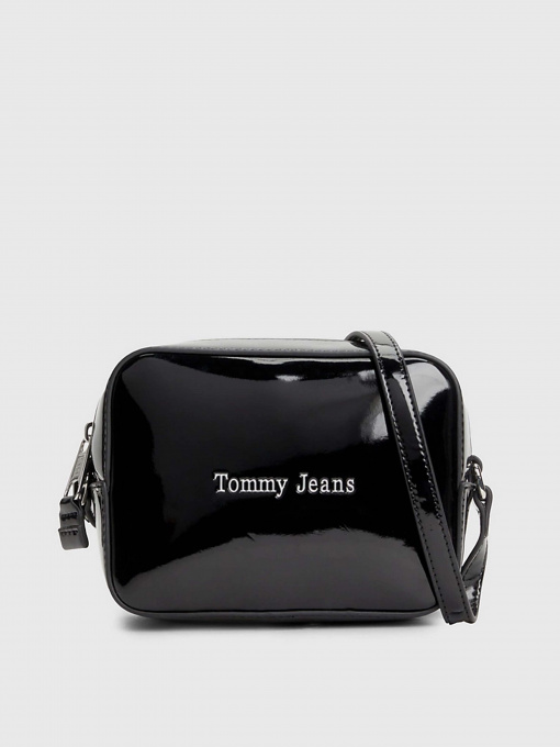 Сумки Tommy Hilfiger PATENT FINISH CROSSOVER CAMERA модель AW0AW14955-BDS Фото