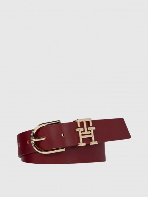 Ремни Tommy Hilfiger LUXE LEATHER MONOGRAM KEEPER модель AW0AW14943-XJS Фото
