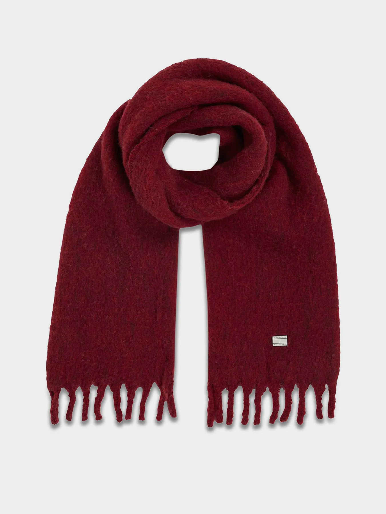 Шарфи та хустки Tommy Hilfiger Tjw Cosy Knit модель AW0AW15904-VLP Шарфи та хустки Tommy Hilfiger Tjw Cosy Knit модель AW0AW15904-VLP Фото