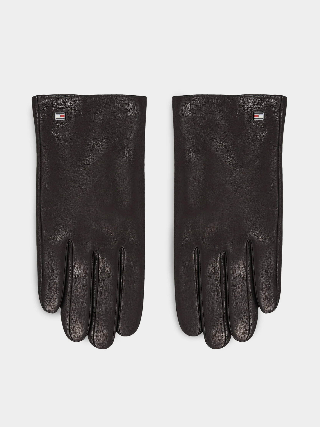 Перчатки и варежки Tommy Hilfiger Essential Flag Leather Gloves модель AM0AM11482-BDS Фото