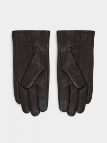 Перчатки и варежки Tommy Hilfiger Essential Flag Leather Gloves модель AM0AM11482-BDS Фото