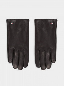 Перчатки и варежки Tommy Hilfiger Essential Flag Leather Gloves модель AM0AM11482-BDS Фото