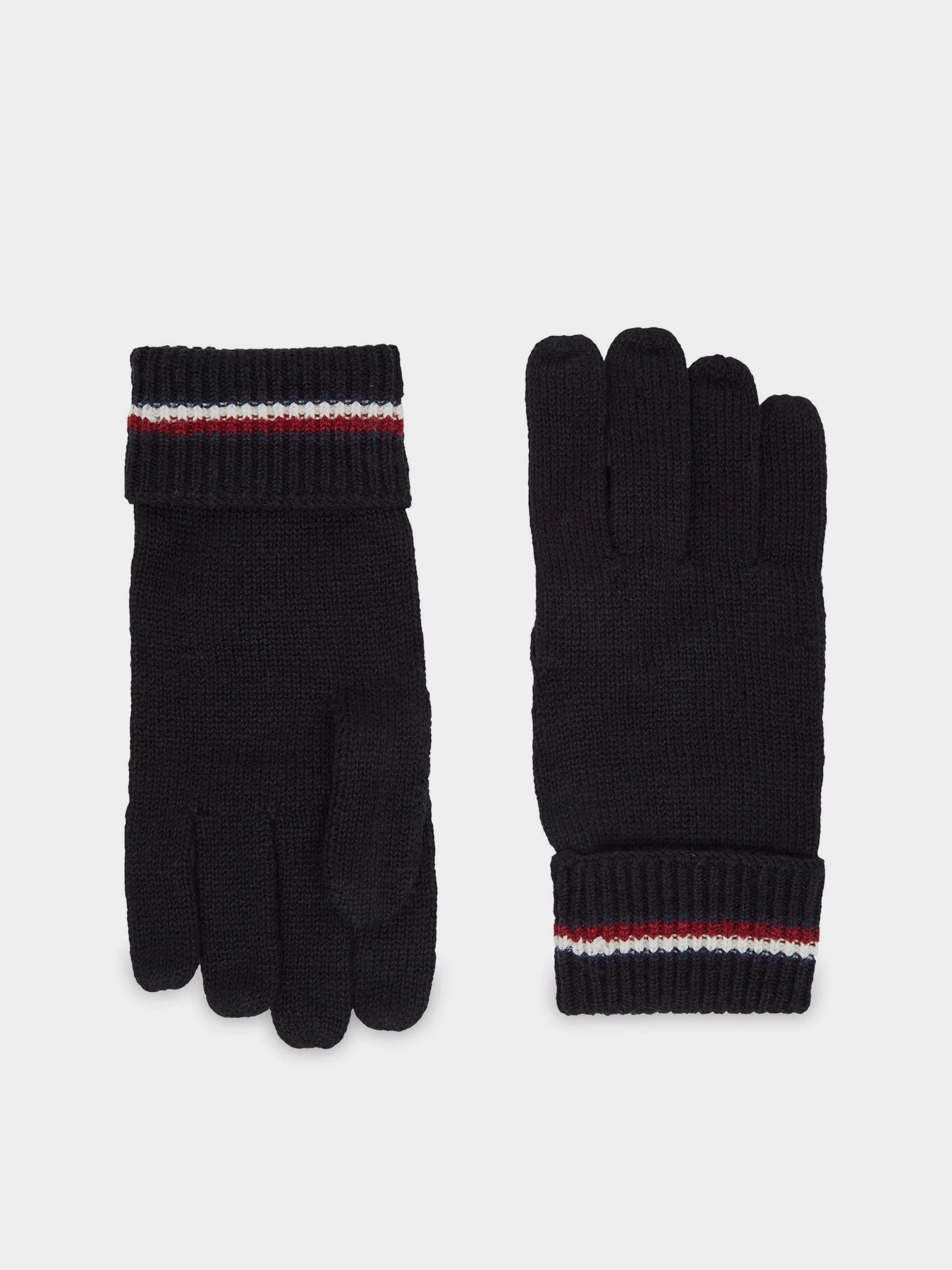 Рукавиці та рукавички Tommy Hilfiger Corporate Knit Gloves модель AM0AM11488-BDS Фото