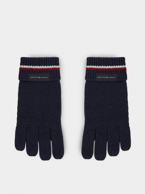 Перчатки и варежки Tommy Hilfiger Corporate Knit Gloves модель AM0AM11488-DW6 Фото
