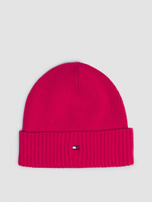 Шапки та кепки Tommy Hilfiger Essential Flag Beanie модель AM0AM10337-SNE Фото
