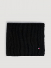Шарфы и платки Tommy Hilfiger ESSENTIAL RIB-KNIT FLAG EMBROIDERY модель AM0AM11480-BDS Фото