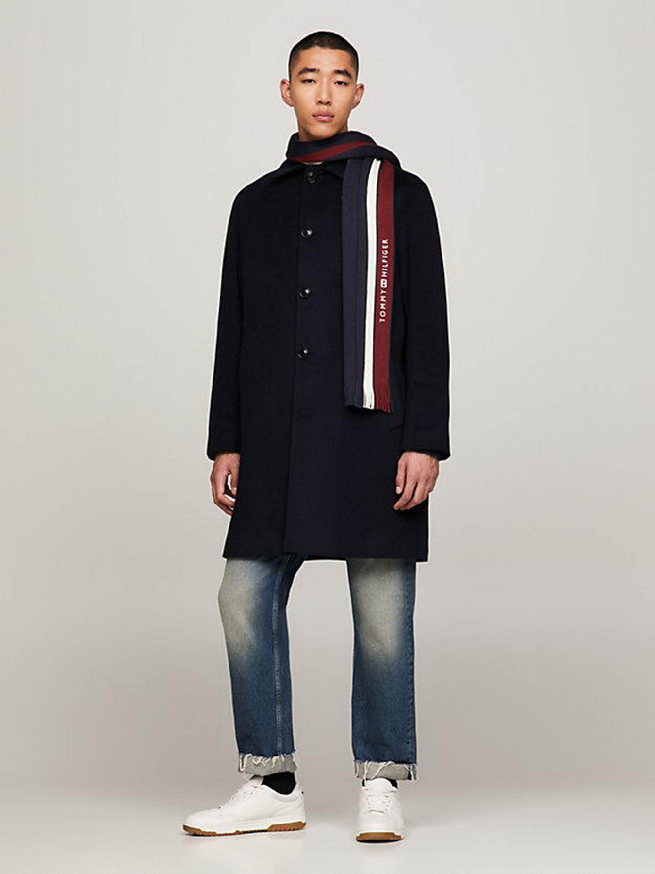 Шарфы и платки Tommy Hilfiger Corporate Raschelle модель AM0AM11493-DW6 Фото