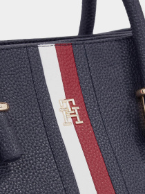 Сумки Tommy Hilfiger Th Emblem Satchel Corp модель AW0AW15286-DW6 Фото
