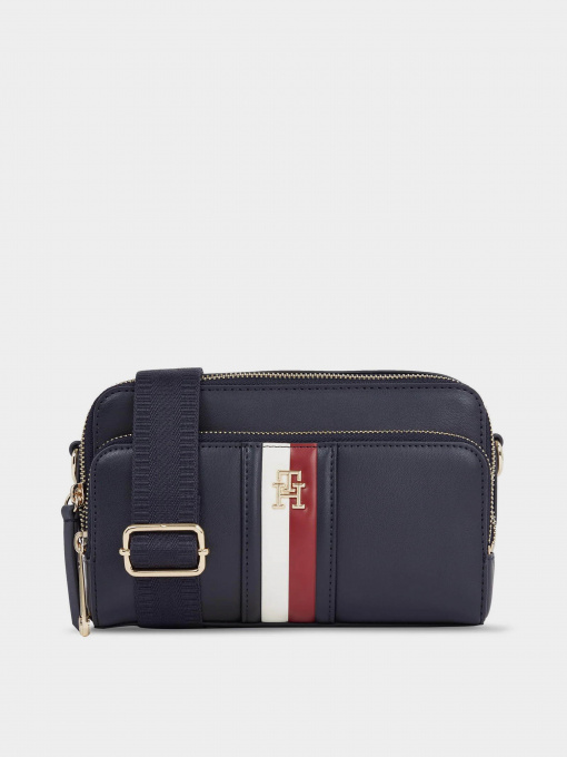 Сумки Tommy Hilfiger Iconic Tommy Camera Bag Puffy модель AW0AW15880-0G0 Фото