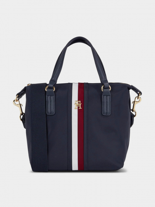 Сумки Tommy Hilfiger Poppy Small Tote Corp модель AW0AW15894-DW6 Фото