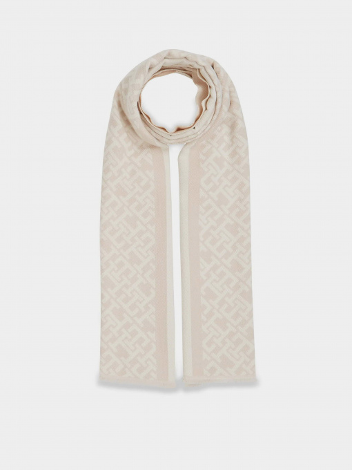 Шарфы и платки Tommy Hilfiger Monogram Brushed модель AW0AW15341-ABH Фото