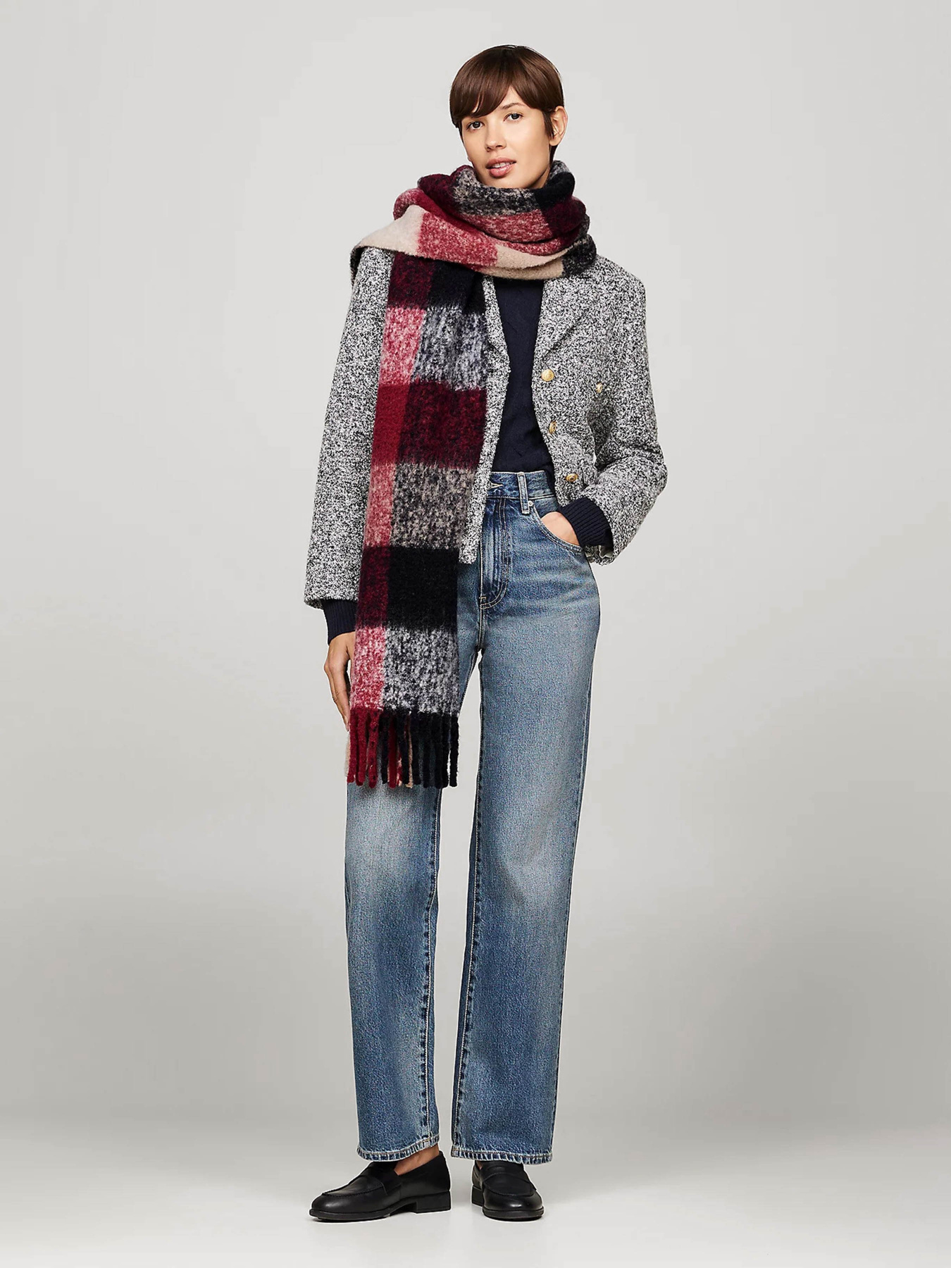 Шарфи та хустки Tommy Hilfiger модель AW0AW16996-0GY Фото