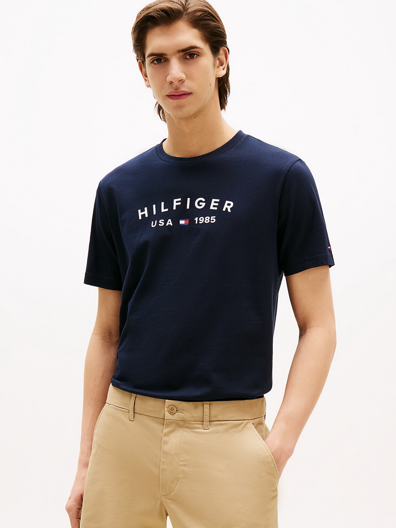 Футболки і поло Tommy Hilfiger модель MW0MW39356-DW5 Футболки і поло Tommy Hilfiger модель MW0MW39356-DW5 Фото