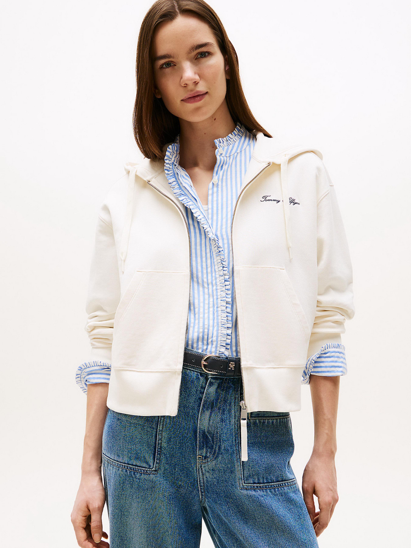 Худі та світшоти Tommy Hilfiger модель WW0WW45742-YA8 Худі та світшоти Tommy Hilfiger модель WW0WW45742-YA8 Фото