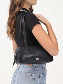 Сумки Tommy Hilfiger TJW CITY SHOULDER  BAG модель AW0AW18075-BDS Фото